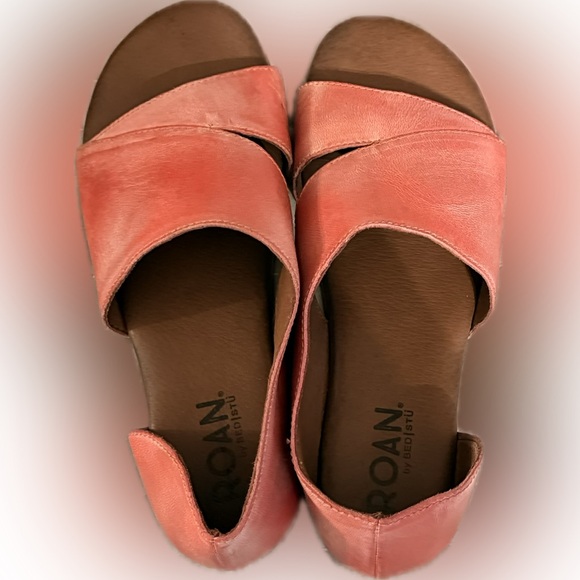 Roan Sandals Women’s Size 9 Irie Fresco Poppy Elegant Pink Muted - Picture 9 of 15